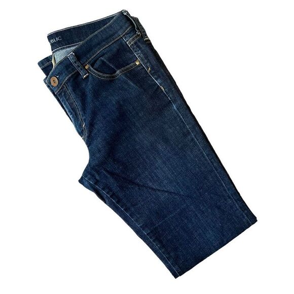 Banana Republic Dark Wash Bootcut Jeans Size 30 - Picture 3 of 7